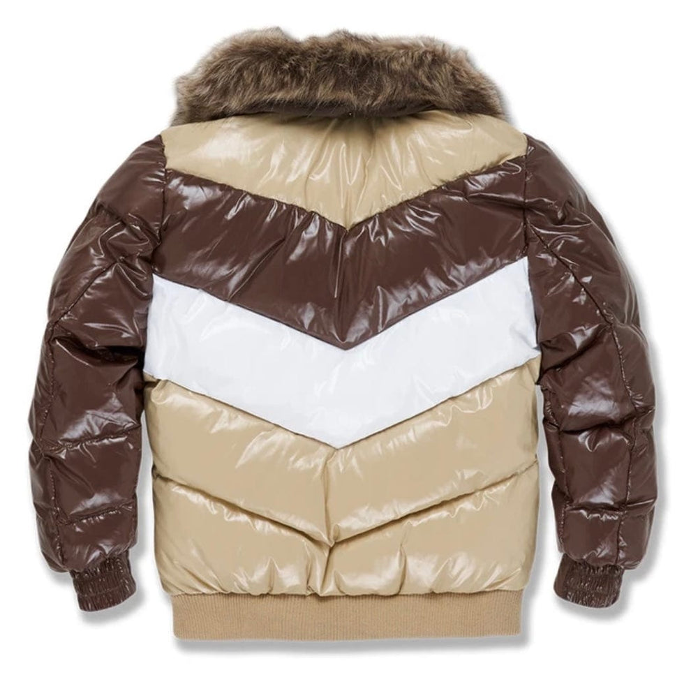 Jordan Craig Sugar Hill Nylon Puffer Jacket (Mocha) 91548