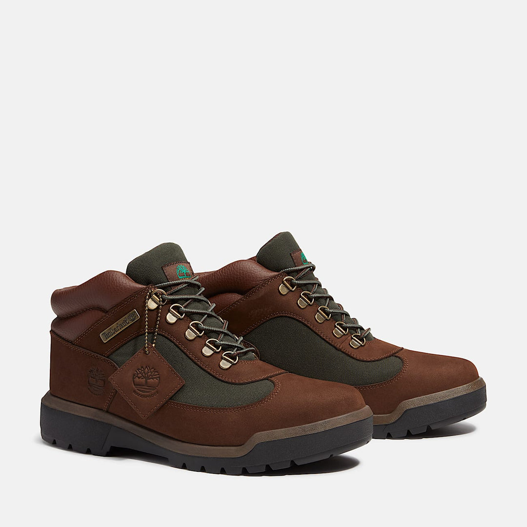 TIMBERLAND FIELD BOOT (DARK BROWN NUBUCK) TB0A18A6D47