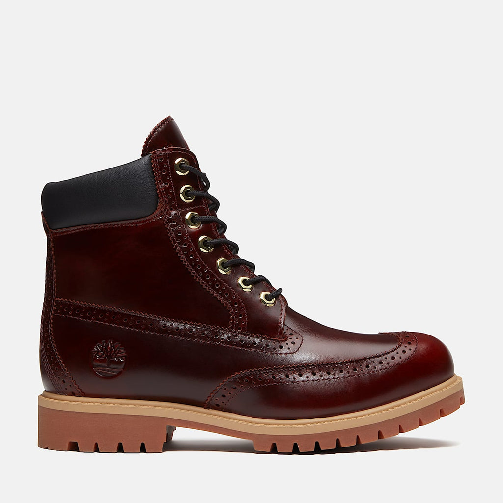 Men's Timberland® Premium 6-Inch Waterproof Boot ( Burgandy Full Graib) TB0A2A8VEIW