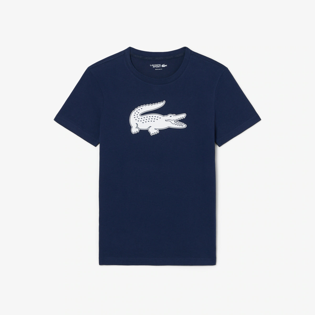 LACOSTE / ULTRA DRY XXXL LOGO SPORT T-SHIRT ( NAVY)