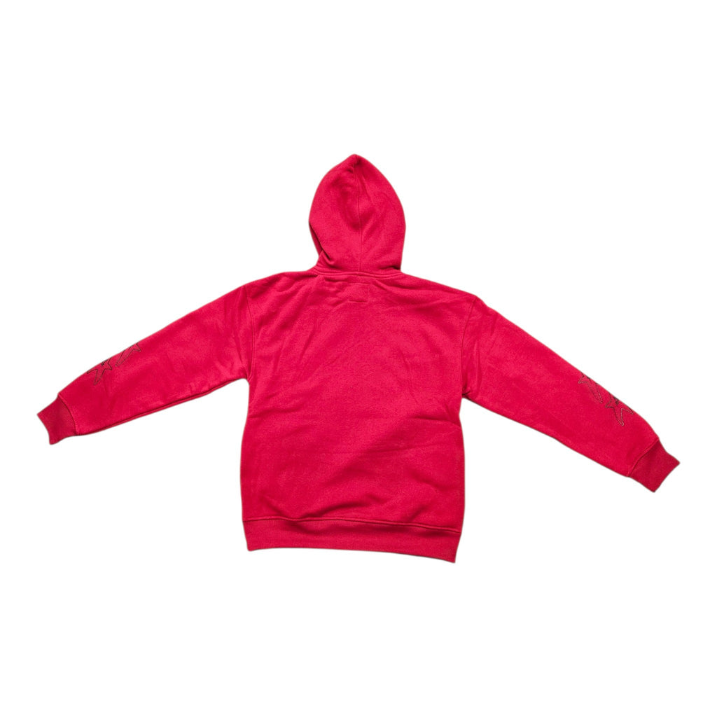 PJ MARK DESIGN HOODIE (RED) F26104