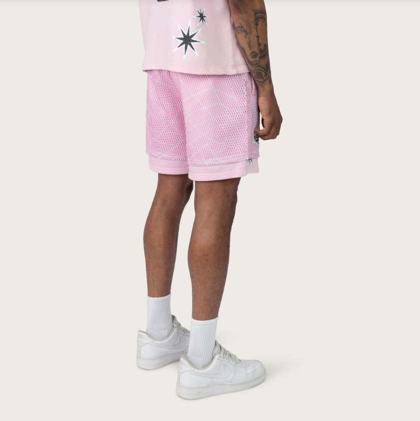 SMOKE RISE ASCEND 2-FER SHORT (FS26S455) Pink