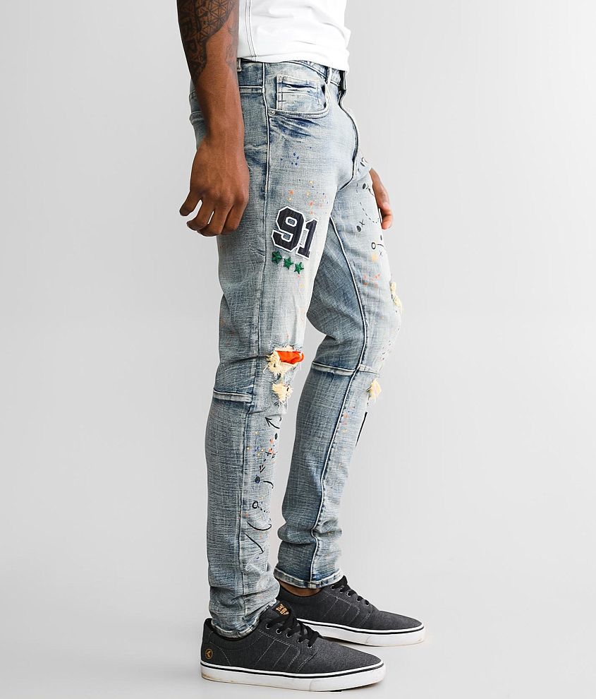 Smoke Rise Sport Taper Stretch Jean (Placid Blue) JP22645