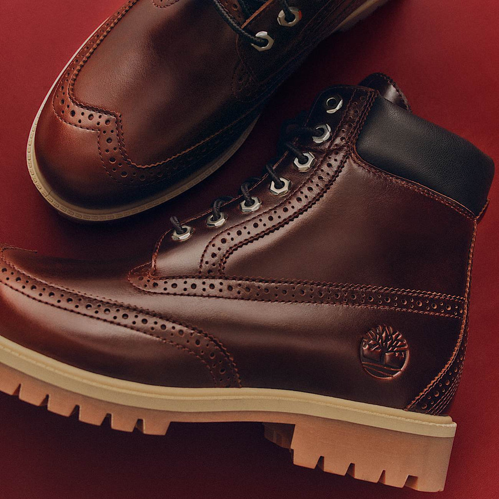 Men's Timberland® Premium 6-Inch Waterproof Boot ( Burgandy Full Graib) TB0A2A8VEIW