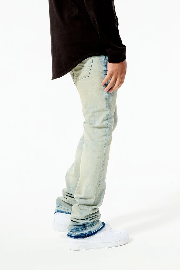 JORDAN CRAIG MARTIN STACKED - WOODSTOCK DENIM (ICED LAGER) JTF201