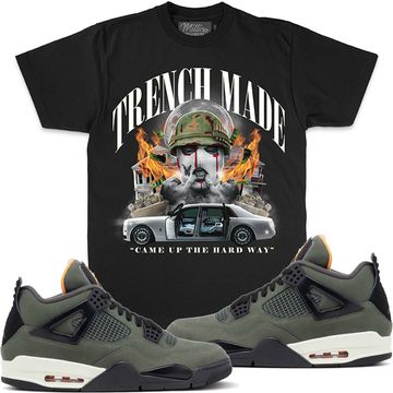 MILLION DOLLA MOTIVE TRENCH MADE SOLDIER TEE (BLACK)