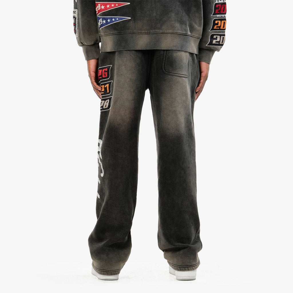 COPPER RIVET SWEATPANTS (BLACK) 631519B-K