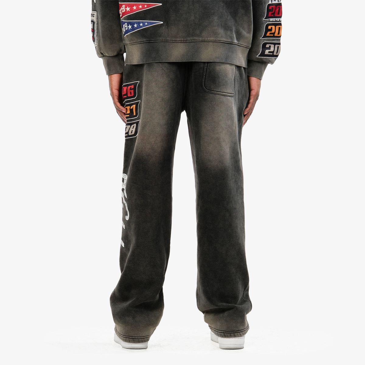 COPPER RIVET SWEATPANTS (BLACK) 631519B-K