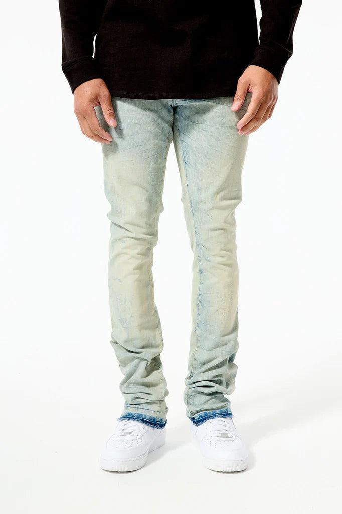 JORDAN CRAIG MARTIN STACKED - WOODSTOCK DENIM (ICED LAGER) JTF201