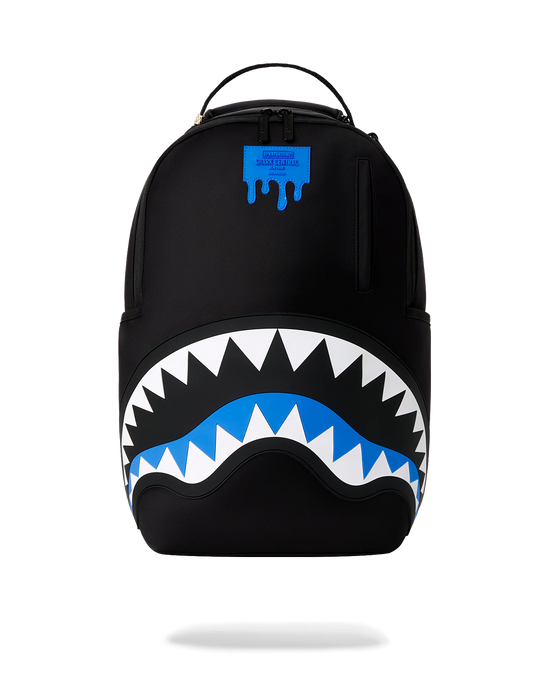 SPRAYGROUND SHARK CENTRAL PASSPORT (BLUE) BACKPACK B9637