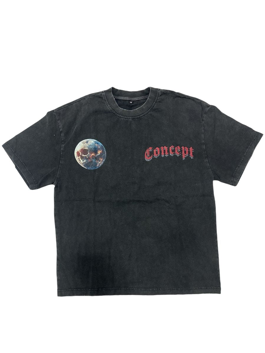 CONCEPT ASTRONAUT TEE (BLACK WASH) CTEE_001