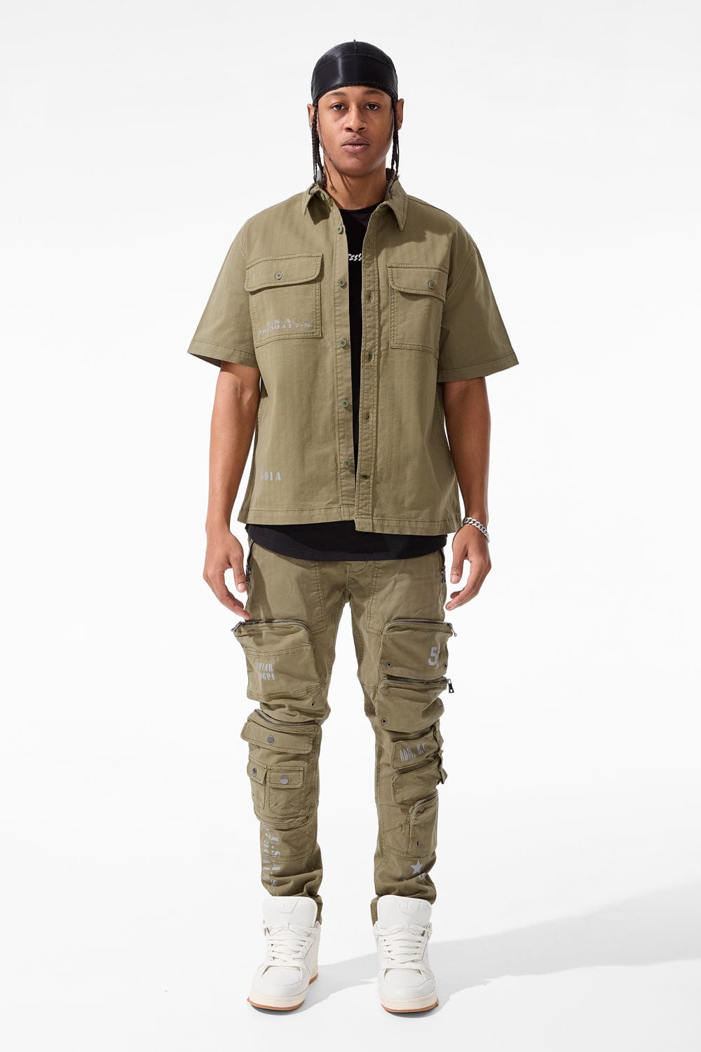 Jordan Craig Sean Fit- Infantry Division Cargo Pants (Olive) 5673M