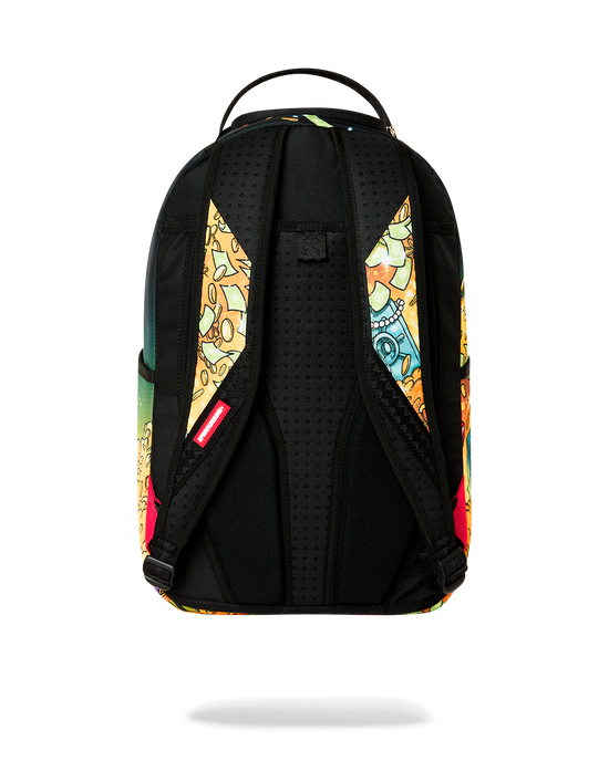 SPRAYGROUND SCROOGE MCDUCK OFFICIAL COLLAB - MONEY RIDER BACKPACK B9078
