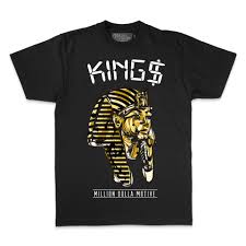MILLION DOLLA MOTIVE KING$ TEE (BLACK)