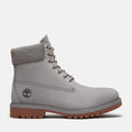 TIMBERLAND HERITAGE 6 INCH WATERPROOF BOOT (MEDIUM GREYOUT NUBUCK) TB0A5RNWAML