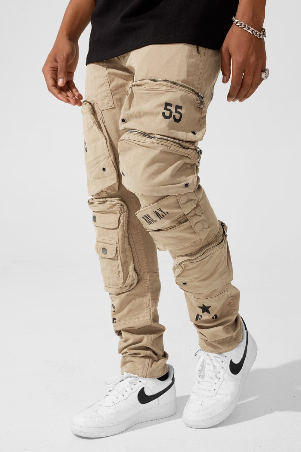 Jordan Craig Sean - Infantry Division Cargo Pants (Khaki) 5673M