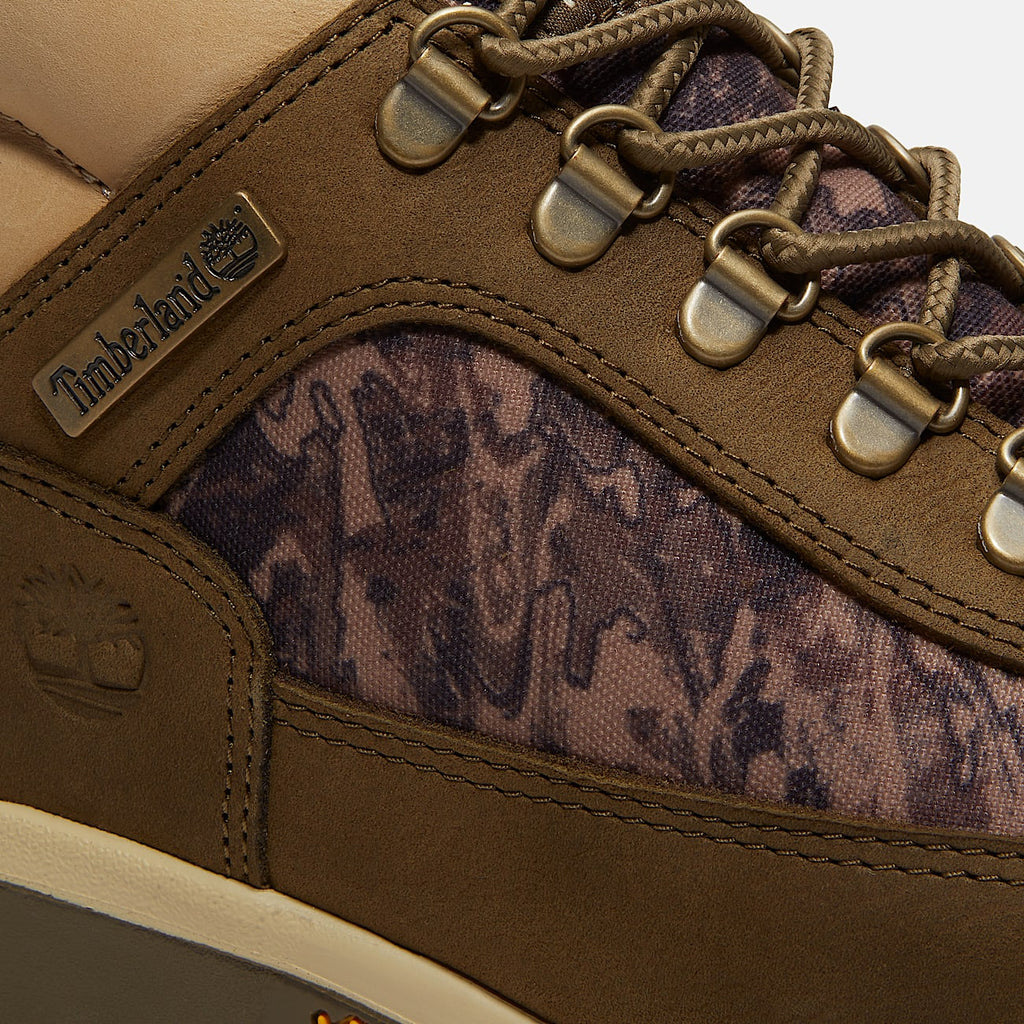 TIMBERLAND FIELD BOOT (OLIVE NUBUCK/CAMO) TB0A2MDGALY