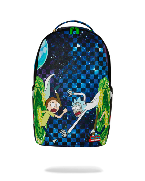 SPRAYGROUND RICK AND MORTY PORTAL JUMPING BACKPACK B9082