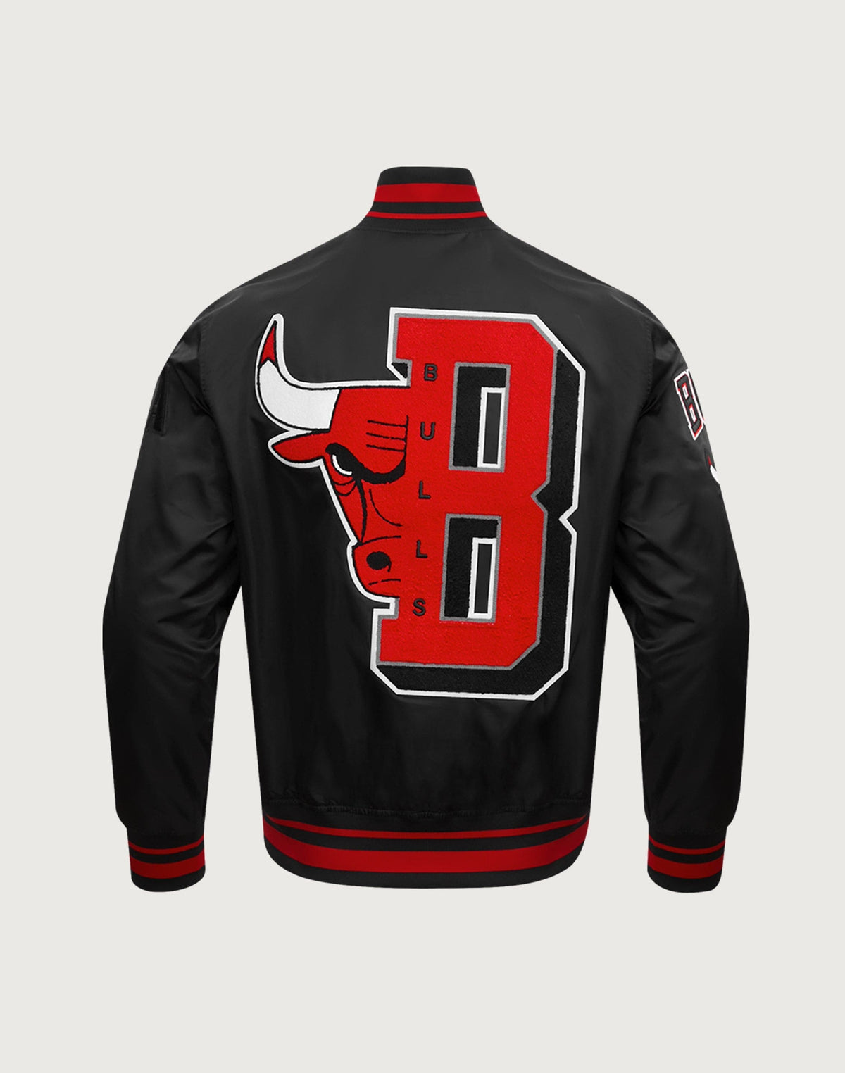 Pro Standard Chicago Bulls Mash Up Rib Satin Jacket BCB6515749