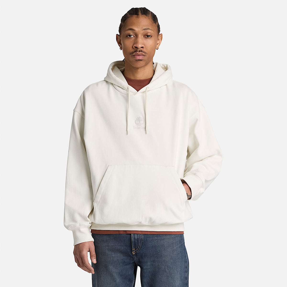 Timberland Shorewood Heavyweight Core Hoodie (Vintage White) TBC0YHF2