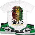 MILLION DOLLA MOTIVE ROOTS LION TEE (WHITE)