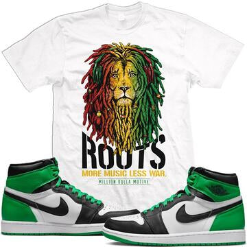 MILLION DOLLA MOTIVE ROOTS LION TEE (WHITE)