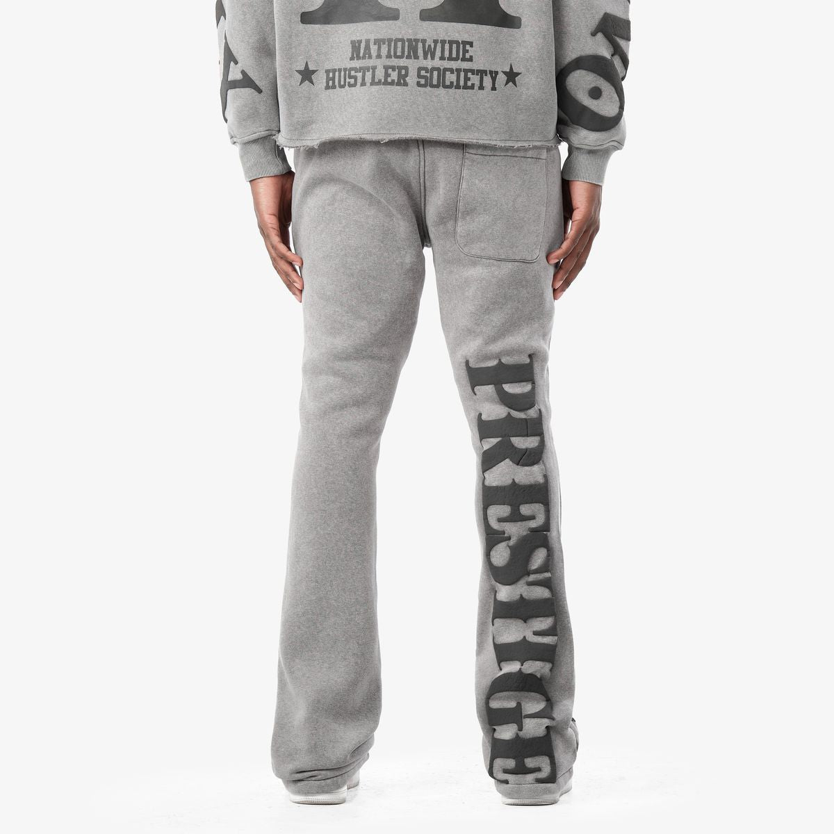 COPPER RIVET PRESTIGE ONLY FLEECE PANTS (GREY) 631507