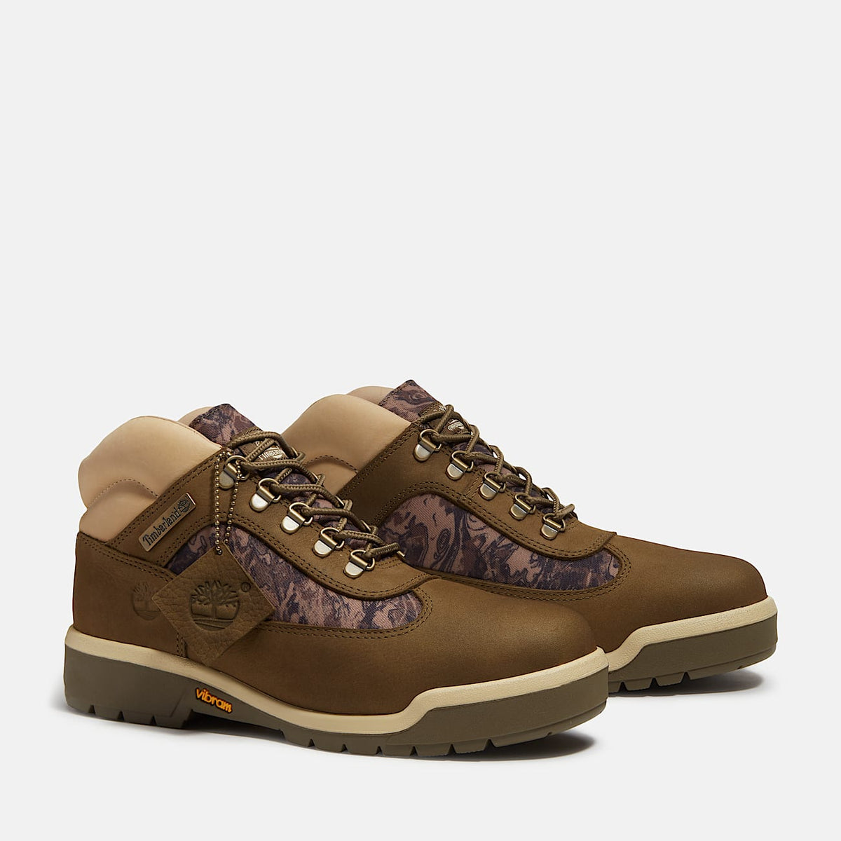 TIMBERLAND FIELD BOOT (OLIVE NUBUCK/CAMO) TB0A2MDGALY