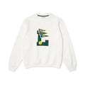 Lacoste Men's sweatshirt fleece cotton White