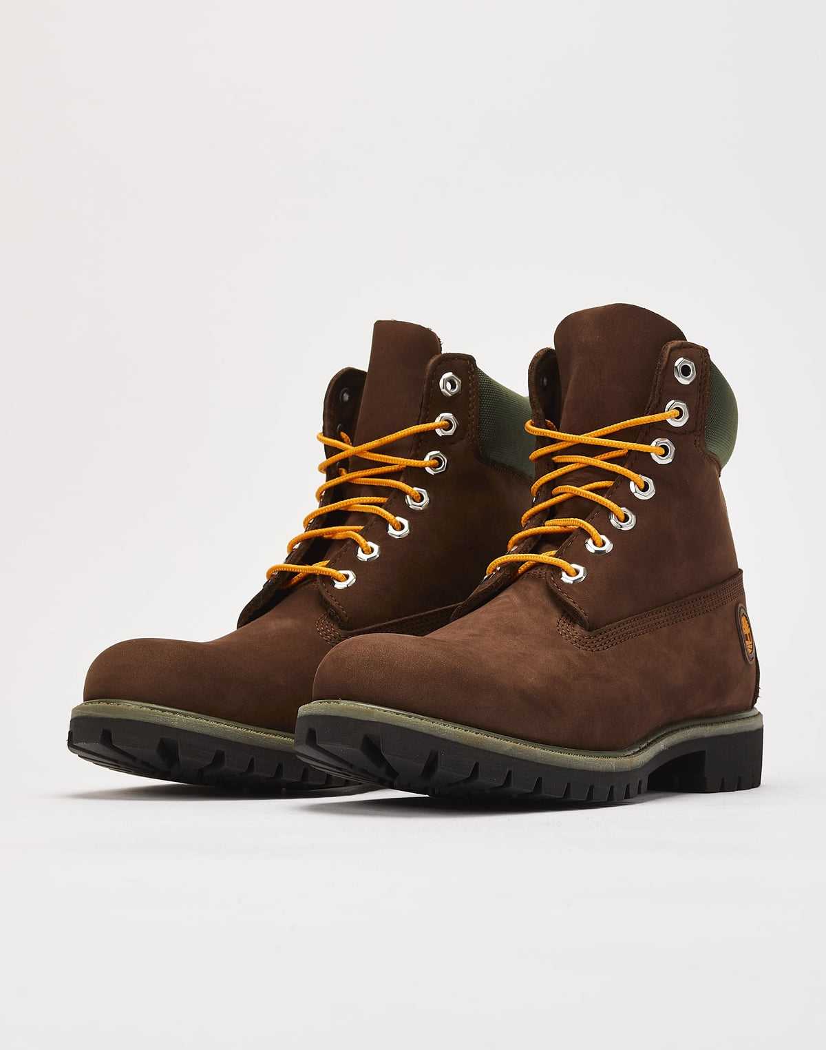 TIMBERLAND PREMIUM 6 INCH WATERPROOF BOOT (DARK BROWN NUBUCK) TB0A2CX8931