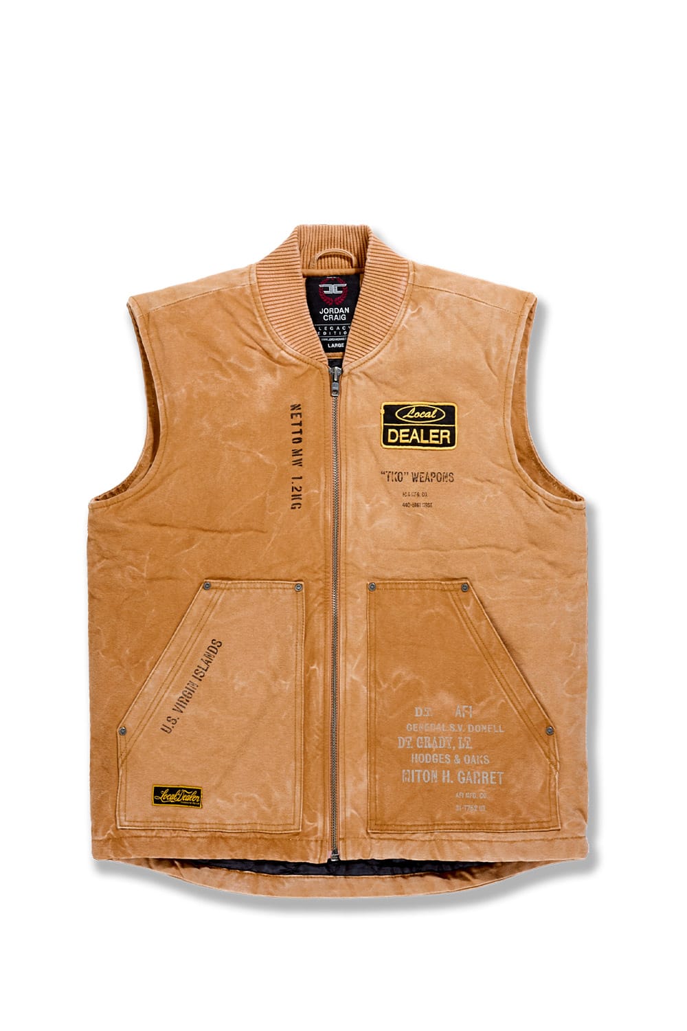 JORDAN CRAIG LOCAL DEALER DUCK CANVAS VEST (RESCUE) 91775V