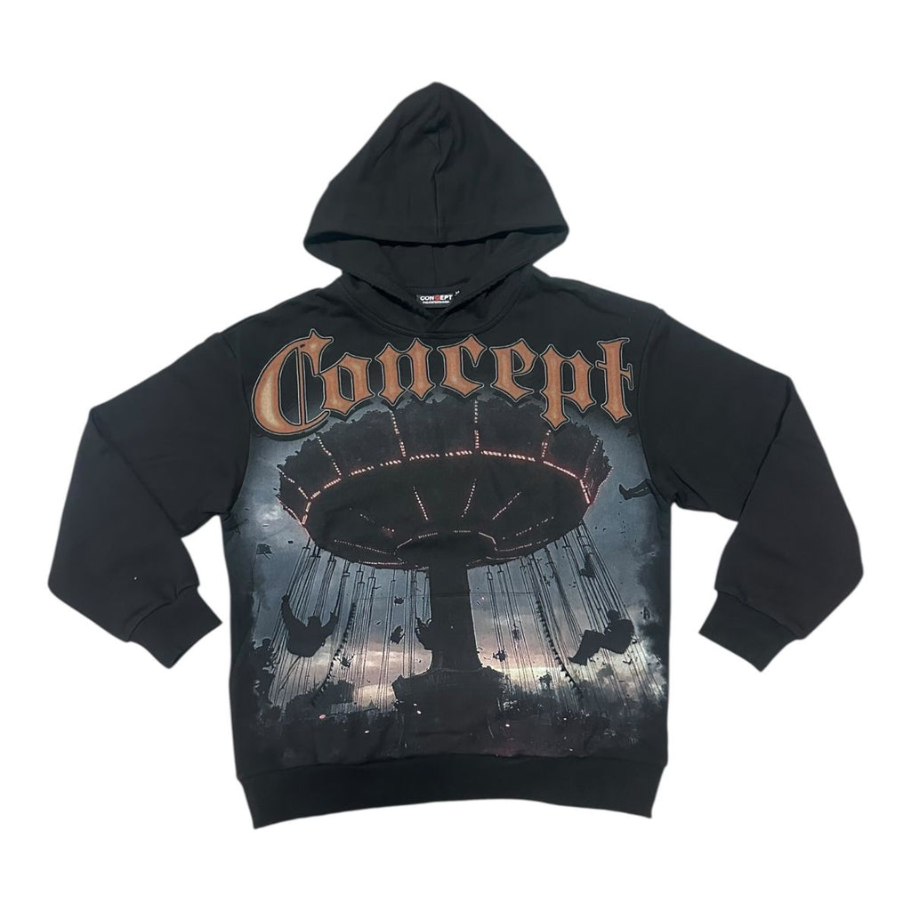 CONCEPT / CAROUSEL HOODIE (BLACK)