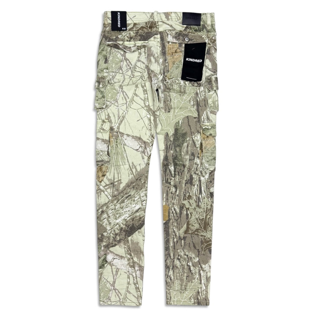 KINDRED MEN'S ESSENTIAL CAMO CARGO JEAN (WHITE FOREST CAMO) KD4025
