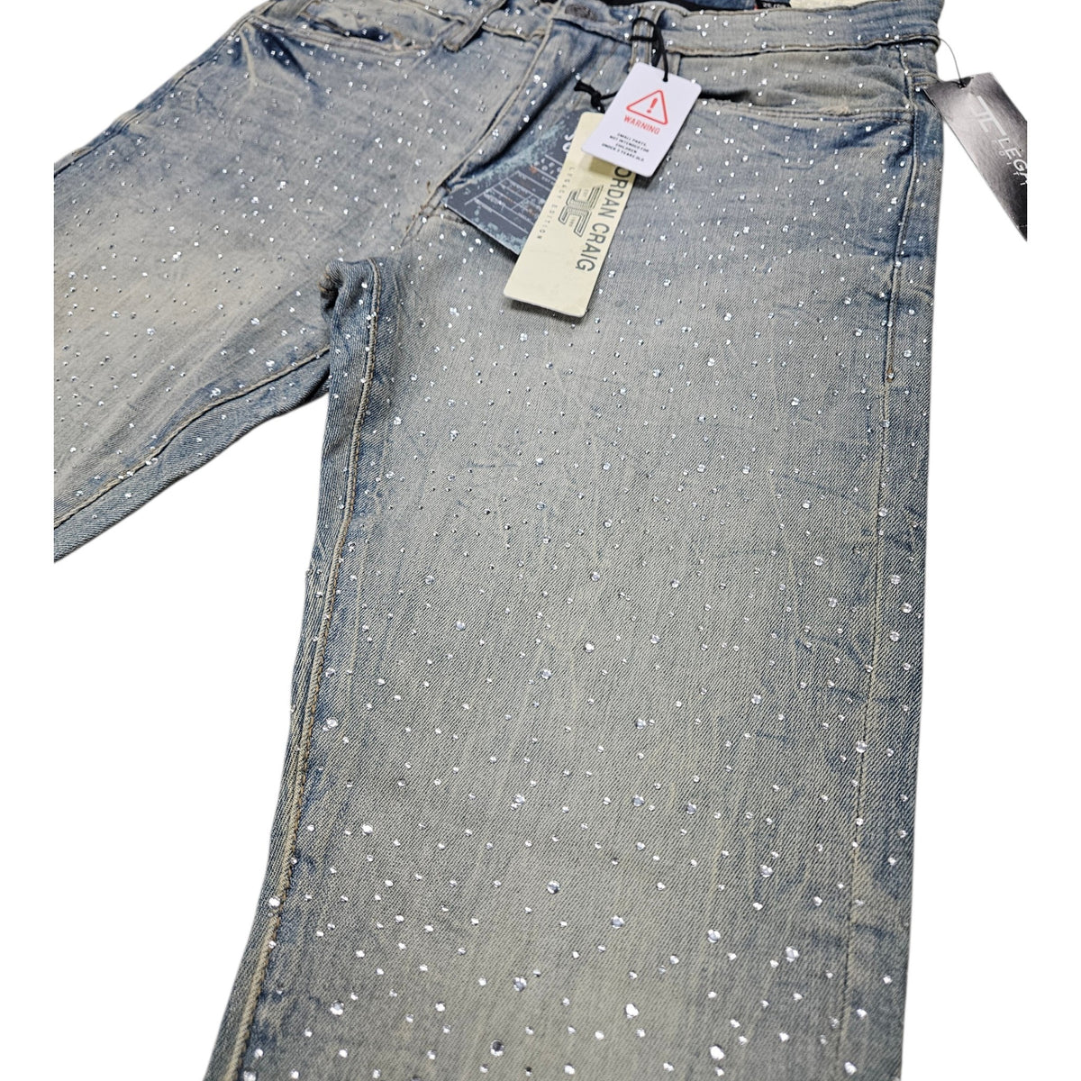 JORDAN CRAIG SLIM TAPER FIT MAGIC CITY DENIM SEAN COLLECTION (ICED LAGER) JS2440