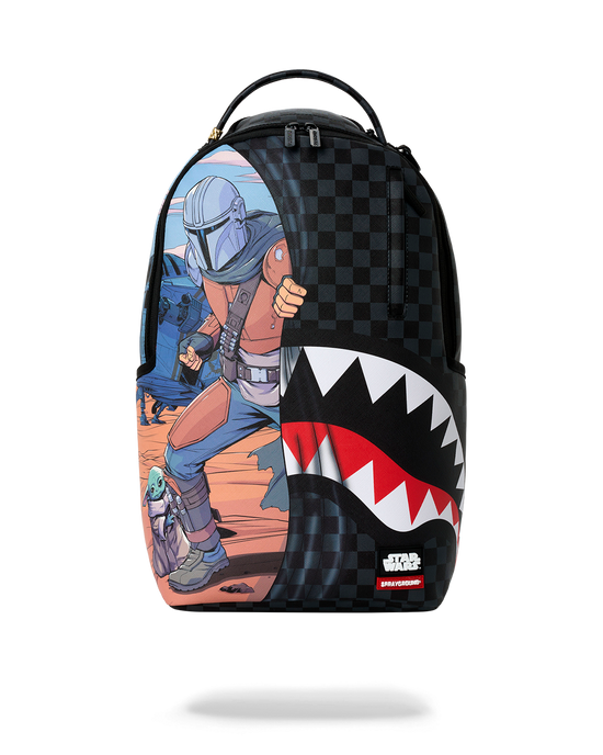 SPRAYGROUND STAR WARS MANDO GROGU GET TO THE SHIP BACKPACK B9127