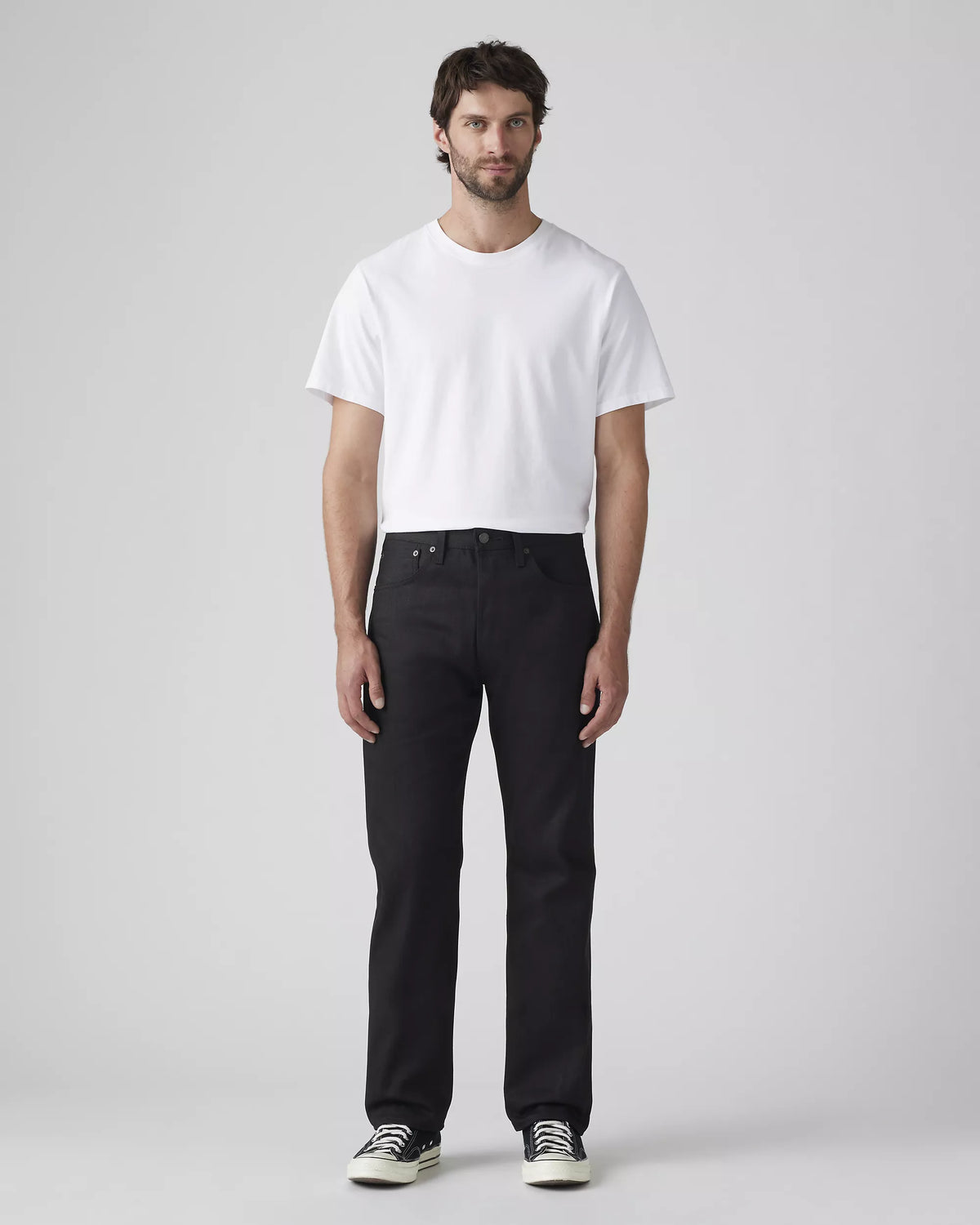 LEVI'S 501® Original Shrink-to-Fit™ Men's Jeans (Jet Black) 005011582