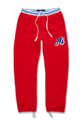 Jordan Craig Buffalo Mafia Baggy Sweatpants Red (8805)