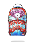 SPRAYGROUND RICK AND MORTY SPLIT RICK HEAD GUTS BACKPACK B9176