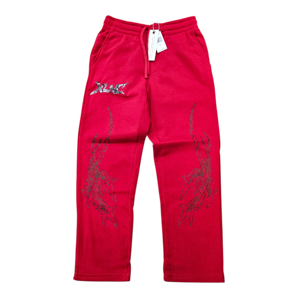 PJ MARK DESIGN SWEATPANTS (RED) FP26104