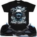MILLION DOLLA MOTIVE MONEY SURFING TEE (black)