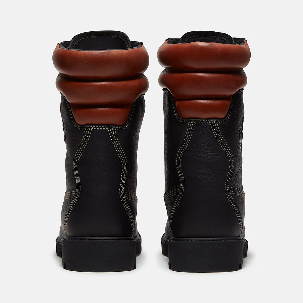 Timberland® Heritage Waterproof Super Boot (Black Full Grain/ Rust) TB0A2QECAME