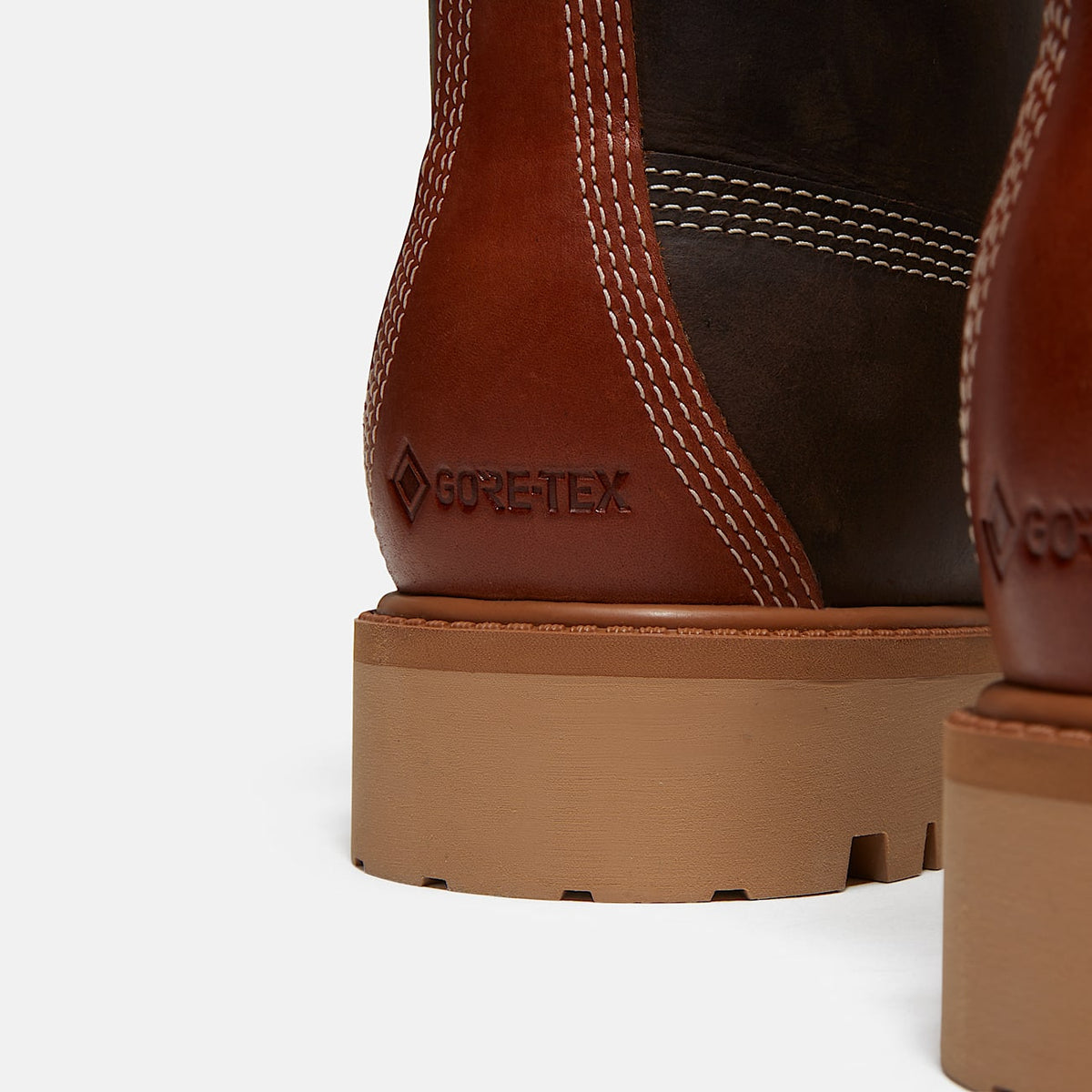 TIMBERLAND HERITAGE 6-INCH BOOT WITH GORE-TEX MEMBRANE (DARK BROWN FULL GRAIN) TB0A5T4TAMF