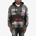 COPPER RIVET HOODIE (BLACK) 631019-BK