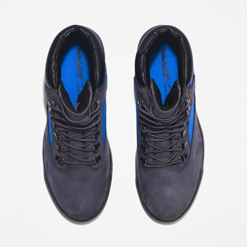 TIMBERLAND FIELD BOOT 6 IN F/L WP Men’s (DK GREY NUBUCK BLUE)