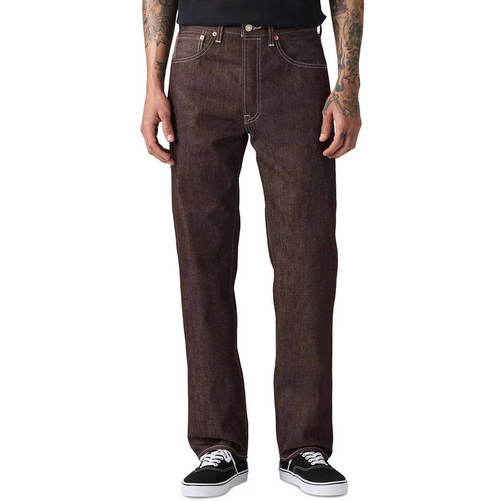LEVI'S STRAUSS & CO - 501 ORIGINAL SHRINK TO FIT  -BURGUNDY 005013727