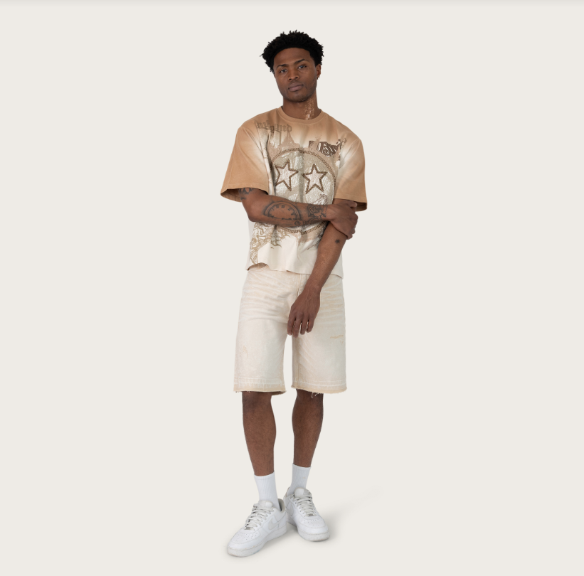 SMOKE RISE ELEVATE SS TEE (KT26S442) Dune