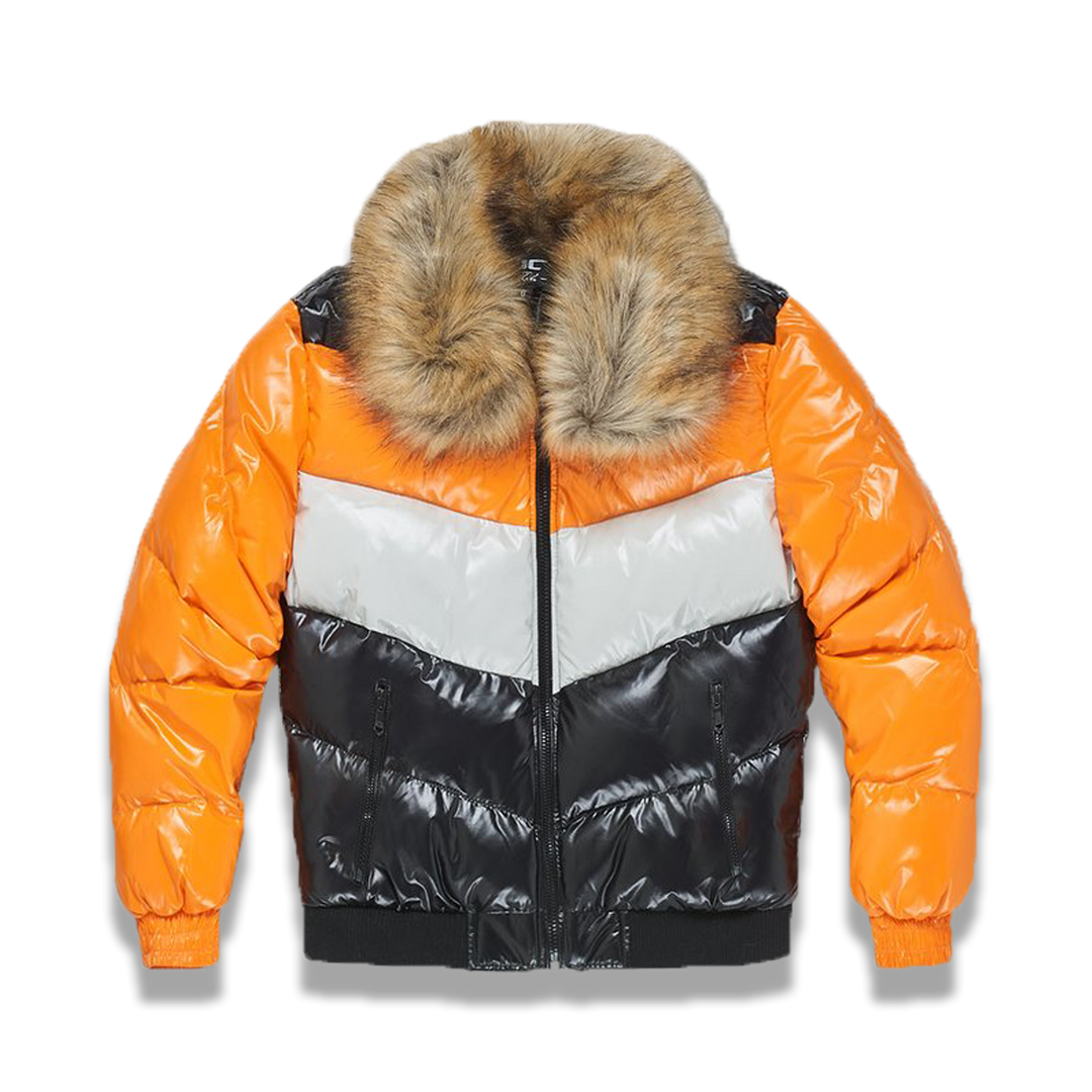 Jordan Craig Sugar Hill Nylon Puffer Jacket (Total Orange) 91548