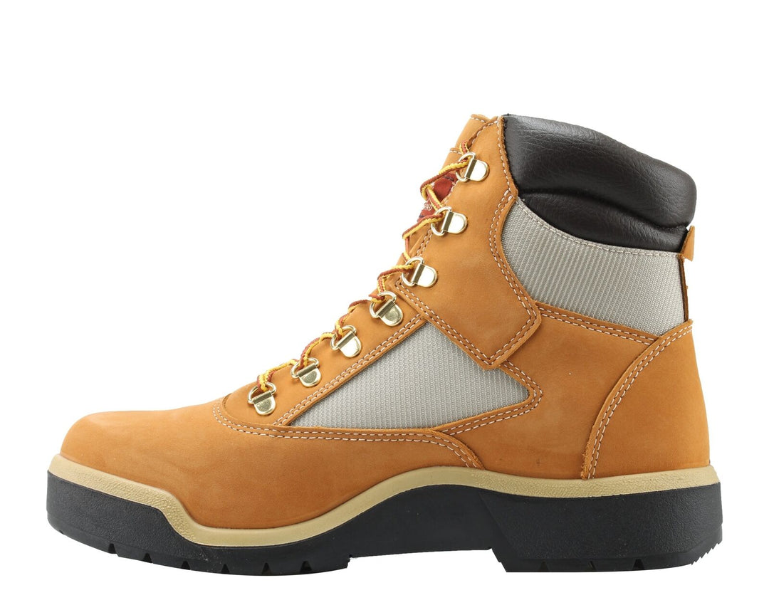 Timberland Men's Waterproof Mid Field Boot (Wheat Nubuck)