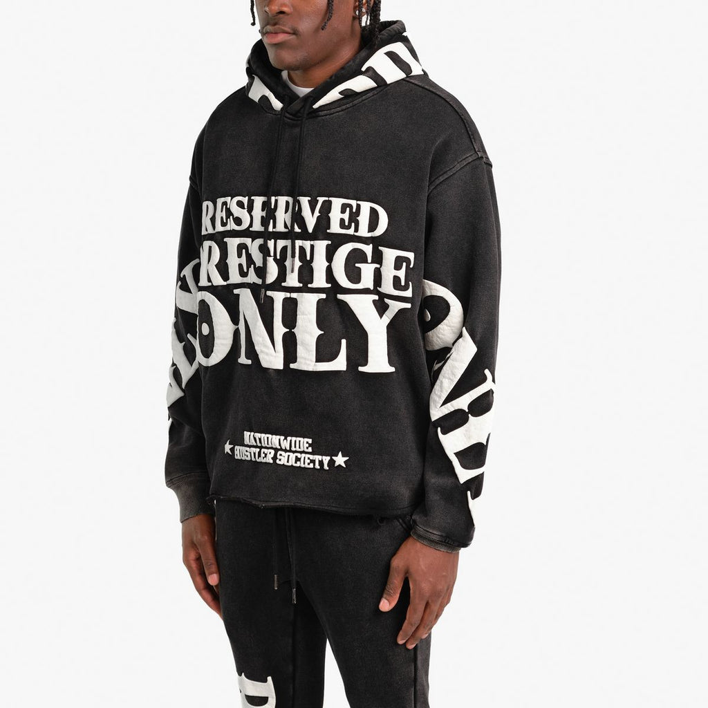 COPPER RIVET PRESTIGE ONLY HOODIE (BLACK) 631008