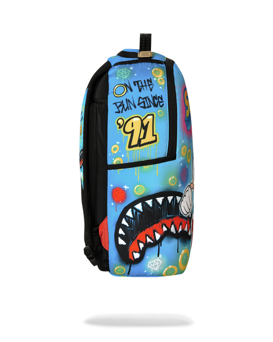 SPRAYGROUND SONIC ON THE RUN 91 BACKPACK B9138